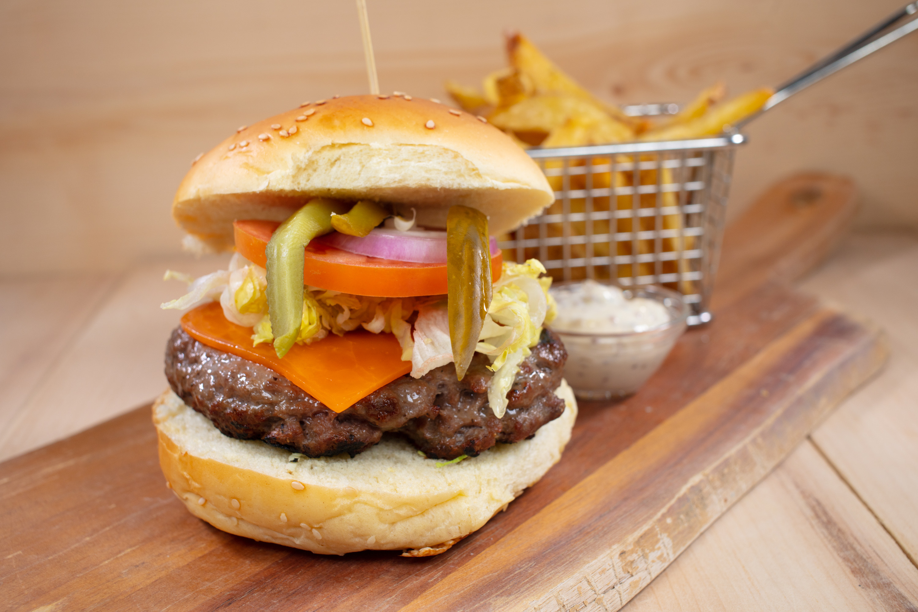7OZ House Made Burger